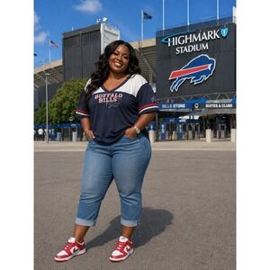 Buffalo Bills Reebok (2001-2011 Vtg) Women's Tshirt (3XL)
